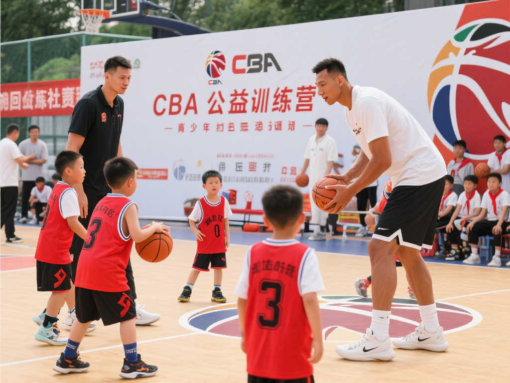 CBA举办青少年公益训练营传递篮球梦想